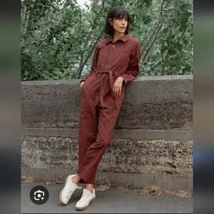 Darling‎ Maroon Jumpsuit